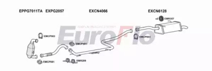 Система выпуска ОГ EuroFlo CNBERM16D 6018B